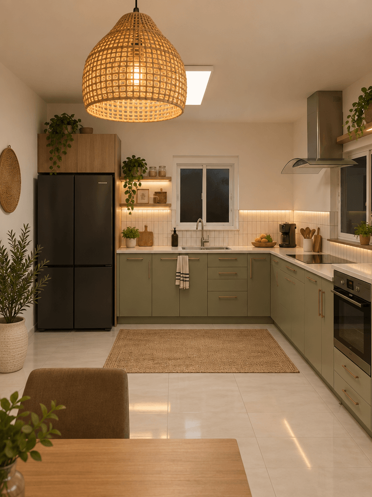 Kitchen interior in no_style style — photo by GenRoom AI