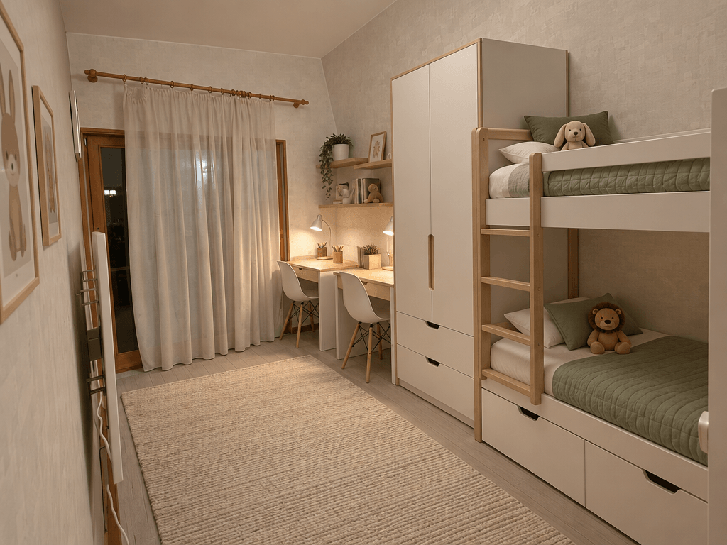 Minimalism Yatak Odası design — interior photo by GenRoom AI