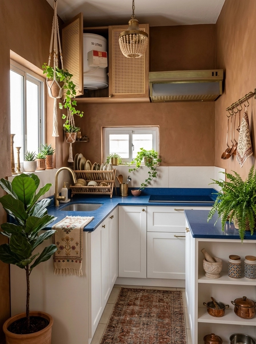 Bohemian Kitchen design — interior photo by GenRoom AI