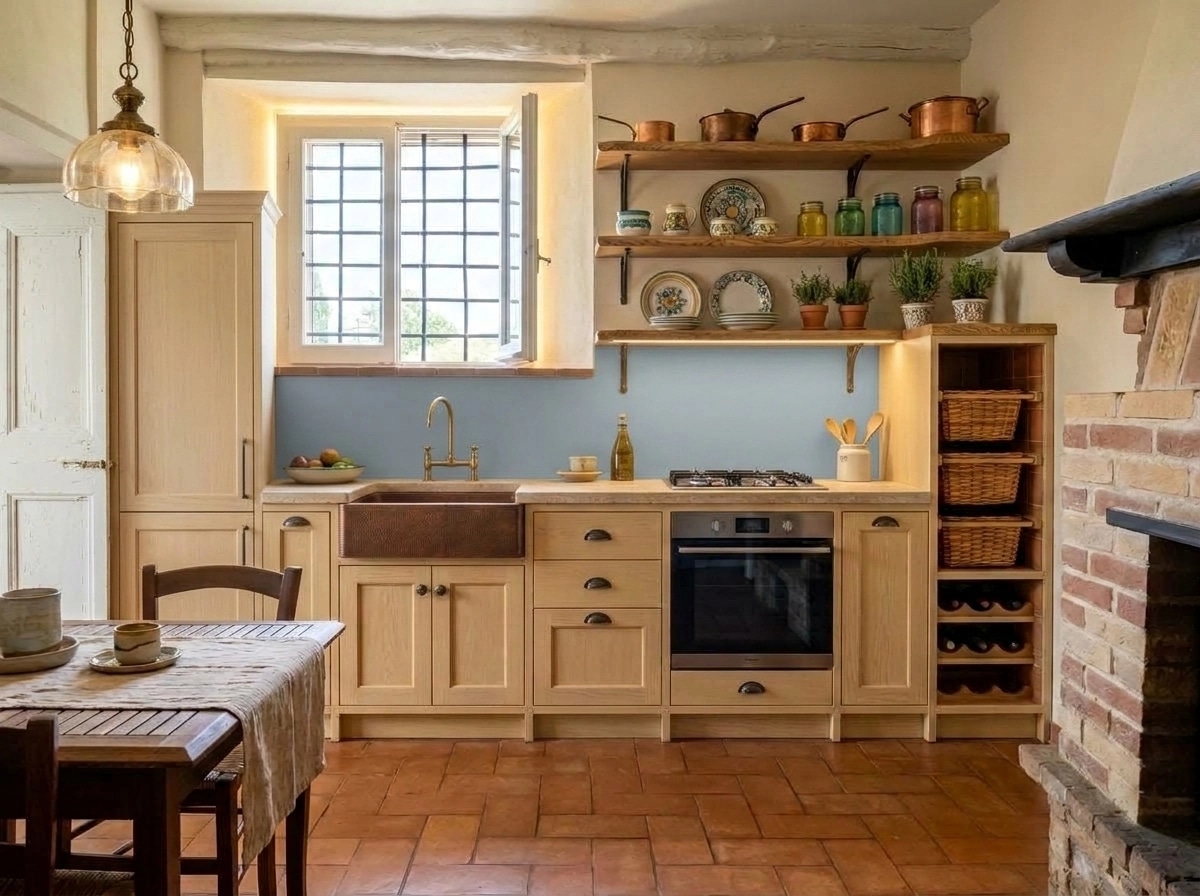 Interior design in Mediterranean style — Kitchen by GenRoom AI