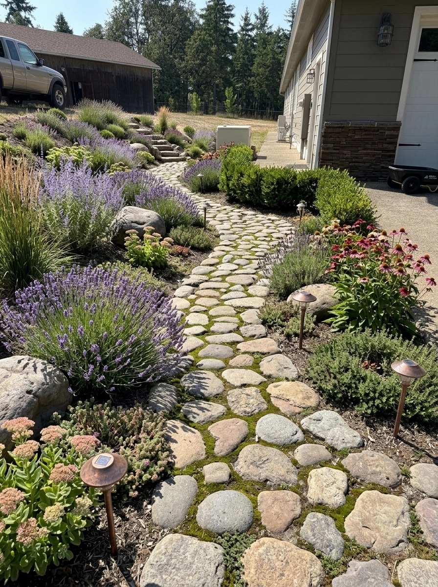 Yard design in no_style style — photo by GenRoom AI