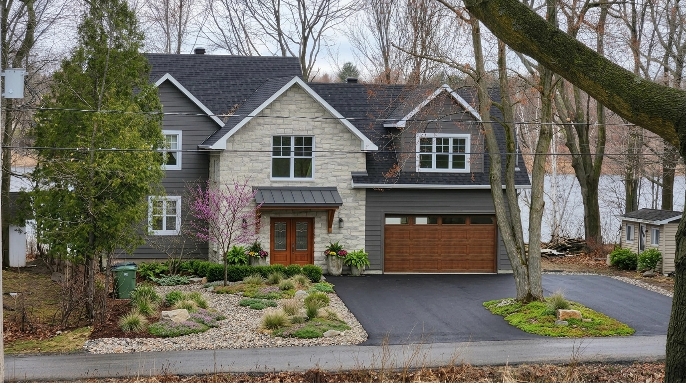 Facade design in Barnhouse Facade style — Facade by GenRoom AI