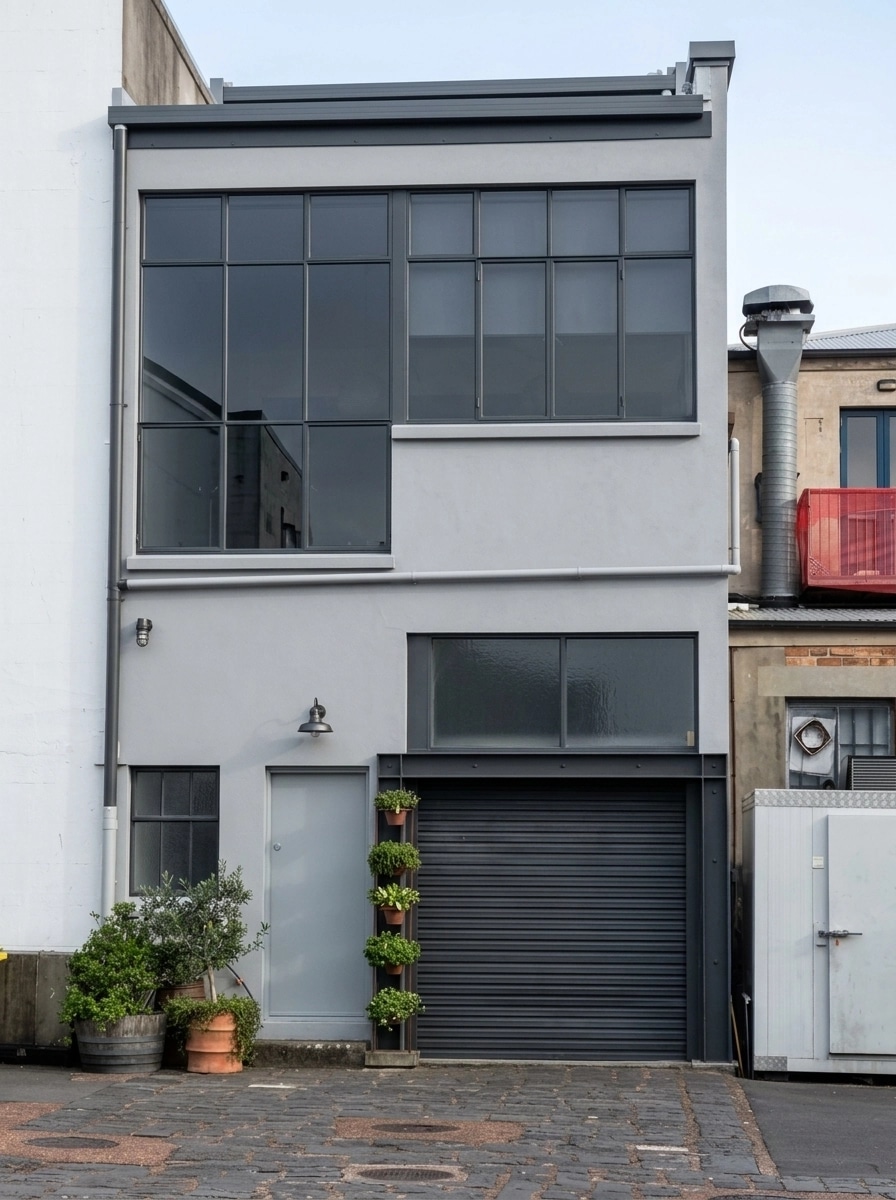 Facade design in Loft Facade style — Facade by GenRoom AI