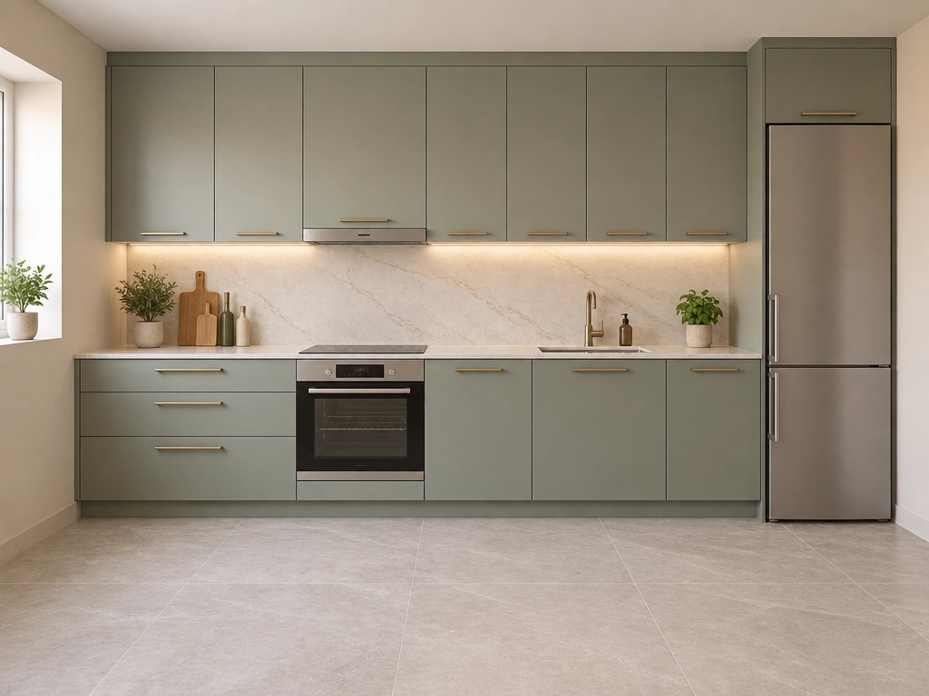 Kitchen interior in no_style style — photo by GenRoom AI