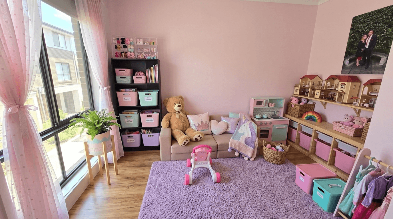 Kids Room interior in no_style style — photo by GenRoom AI