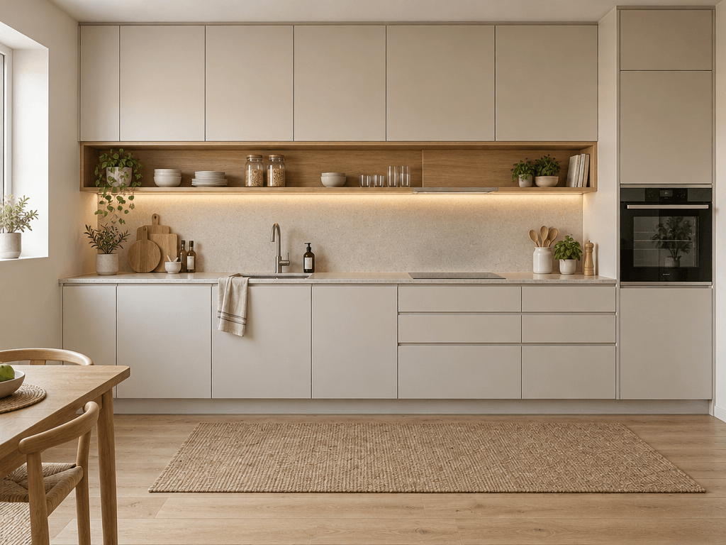 Scandinavian Kitchen design — interior photo by GenRoom AI
