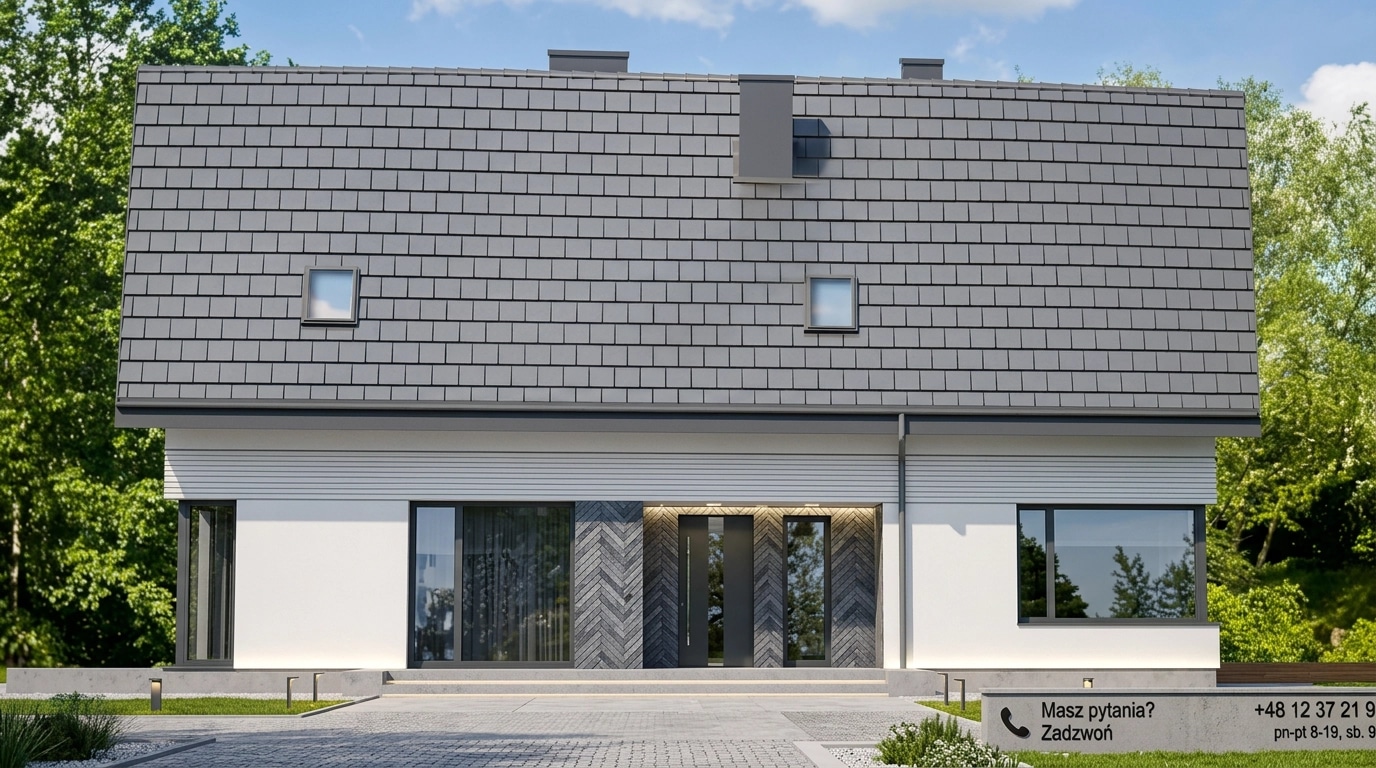 Contemporary Facade Cephe design — facade photo by GenRoom AI
