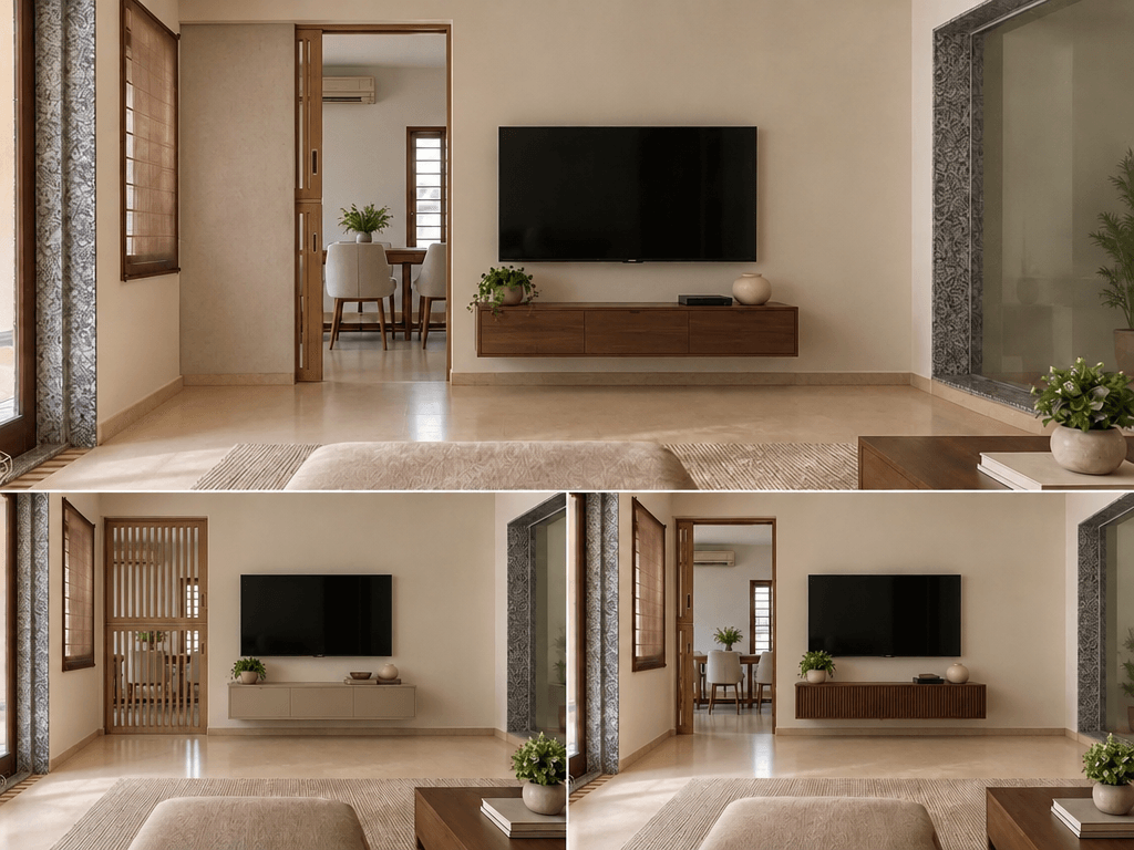 Interior design in Contemporary style — Living Room by GenRoom AI