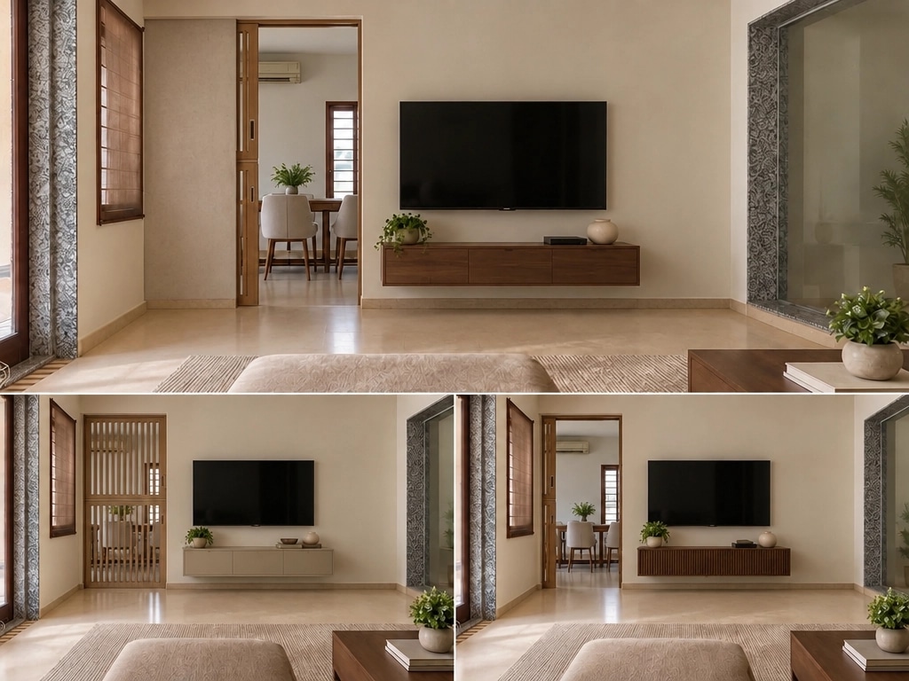 Interior design in Contemporary style — Living Room by GenRoom AI