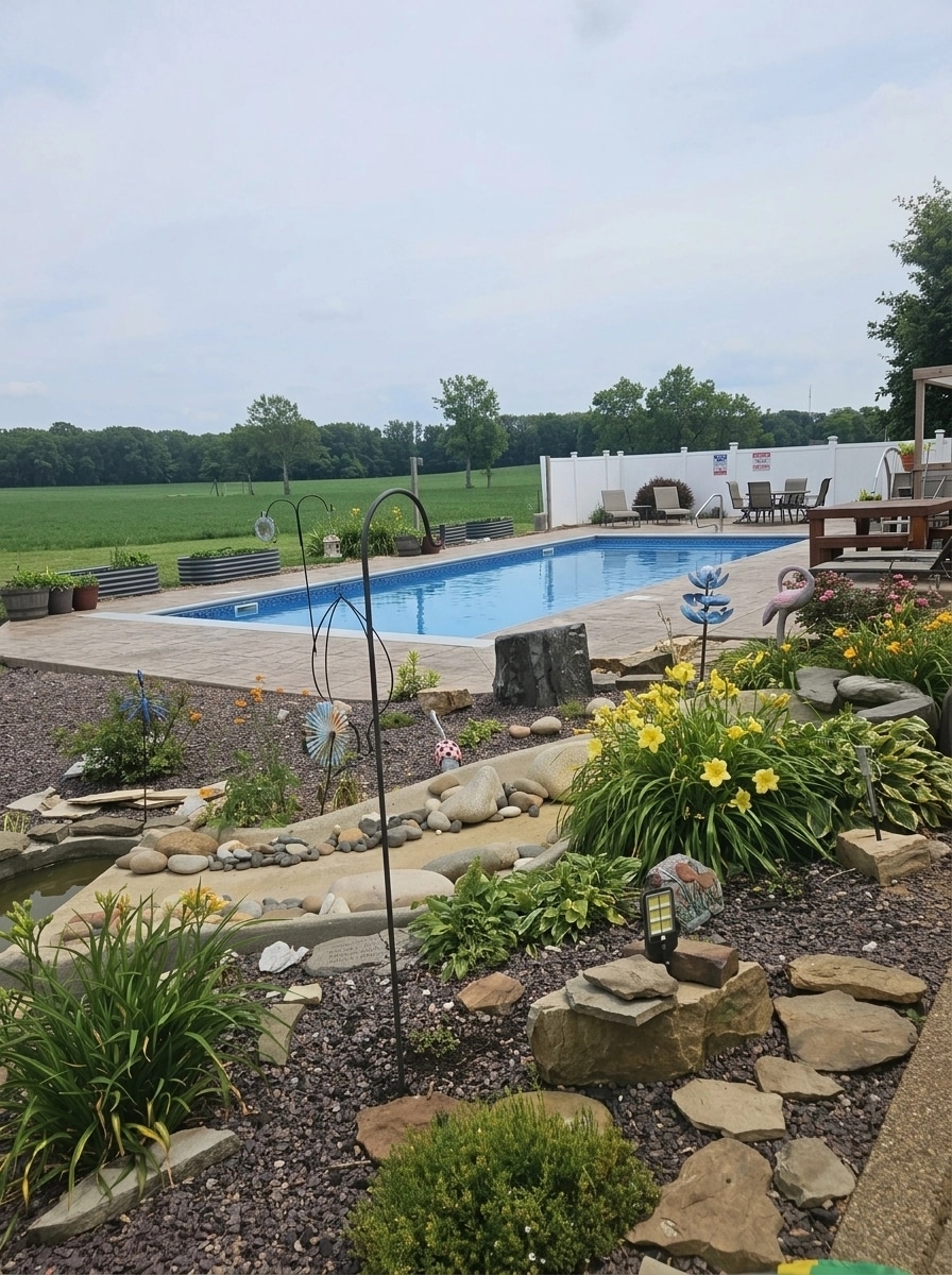 Yard design in no_style style — photo by GenRoom AI