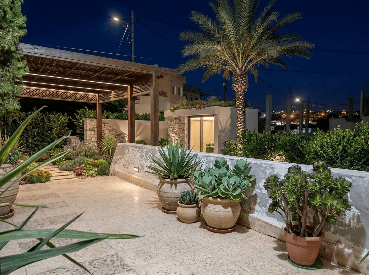 Yard design in no_style style — photo by GenRoom AI