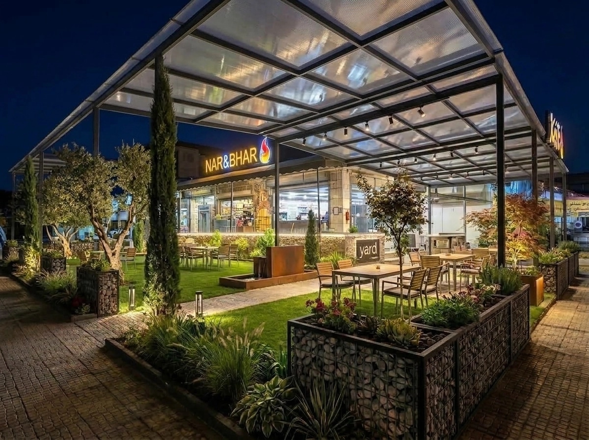 Landscape design in Contemporary Yard style — Yard by GenRoom AI
