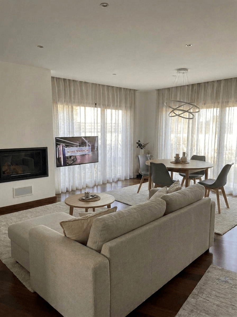 Interior design in Scandinavian style — Living Room by GenRoom AI