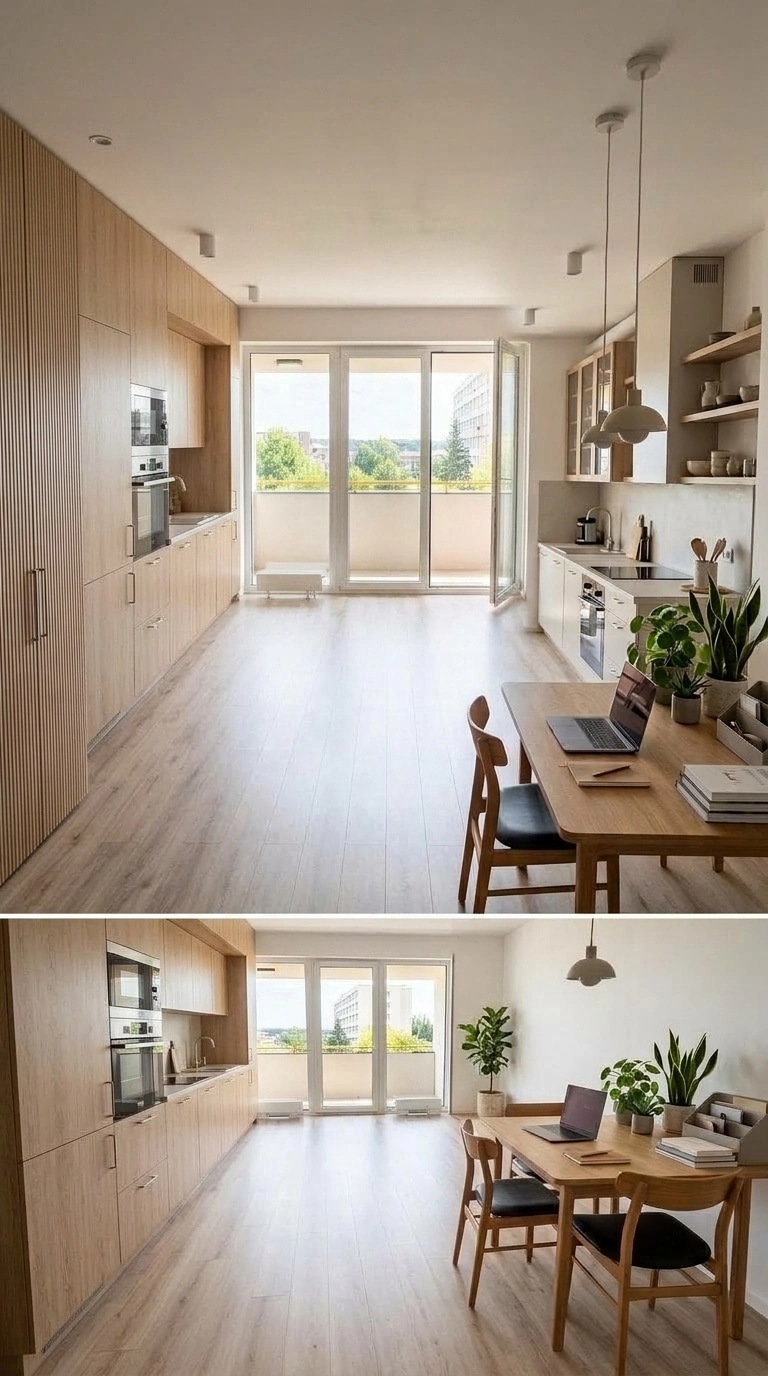 Scandinavian Living Room design — interior photo by GenRoom AI