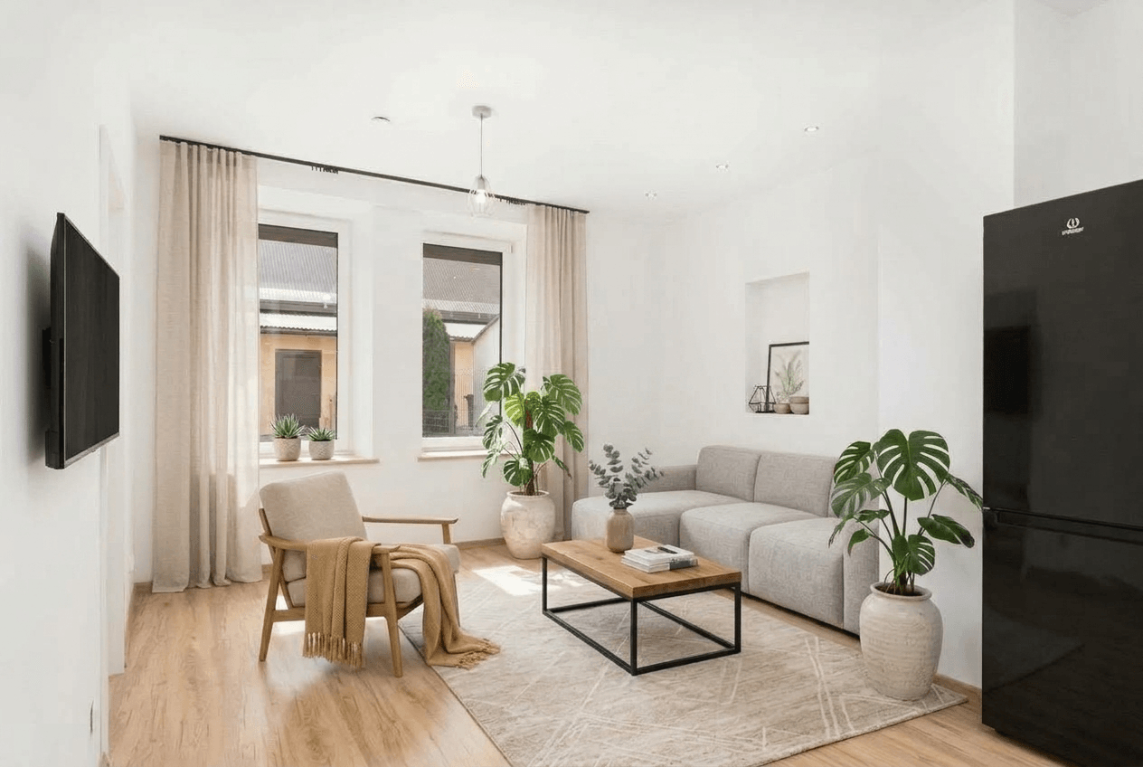 Interior design in Contemporary style — Living Room by GenRoom AI