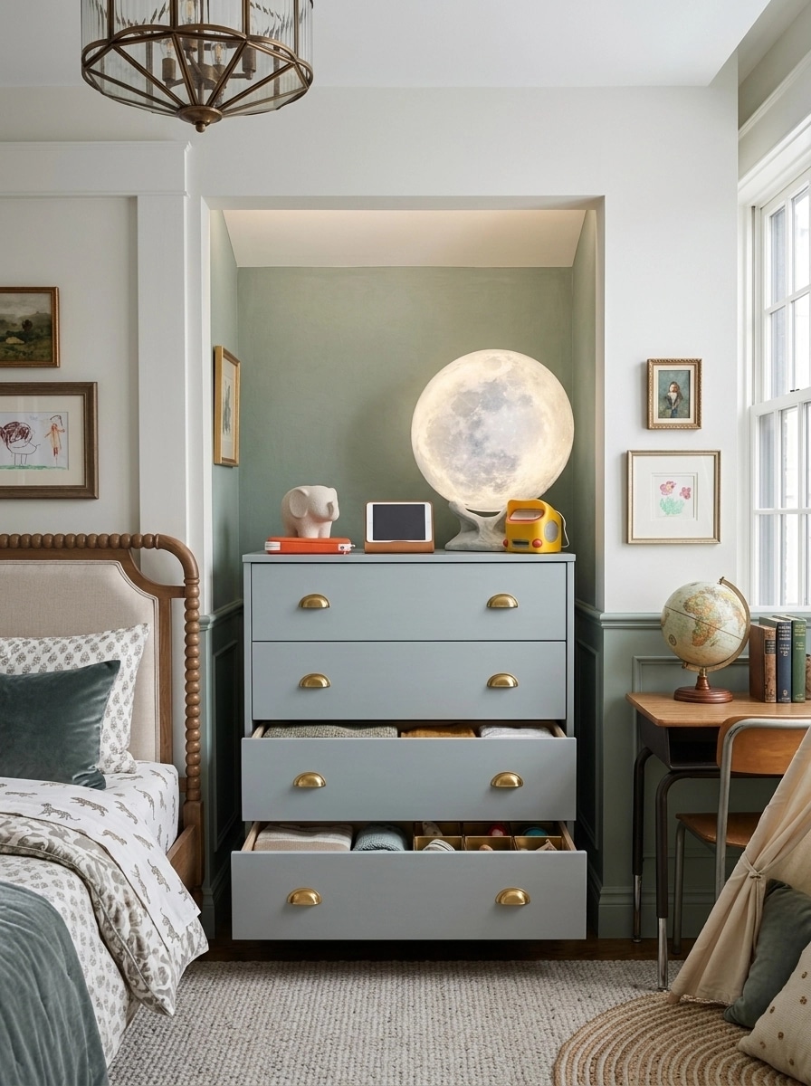 Interior design in Transitional style — Kids Room by GenRoom AI