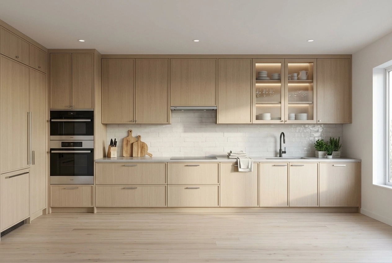 Interior design in Scandinavian style — Kitchen by GenRoom AI