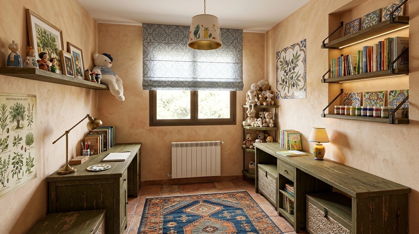 Interior design in Mediterranean style — other by GenRoom AI