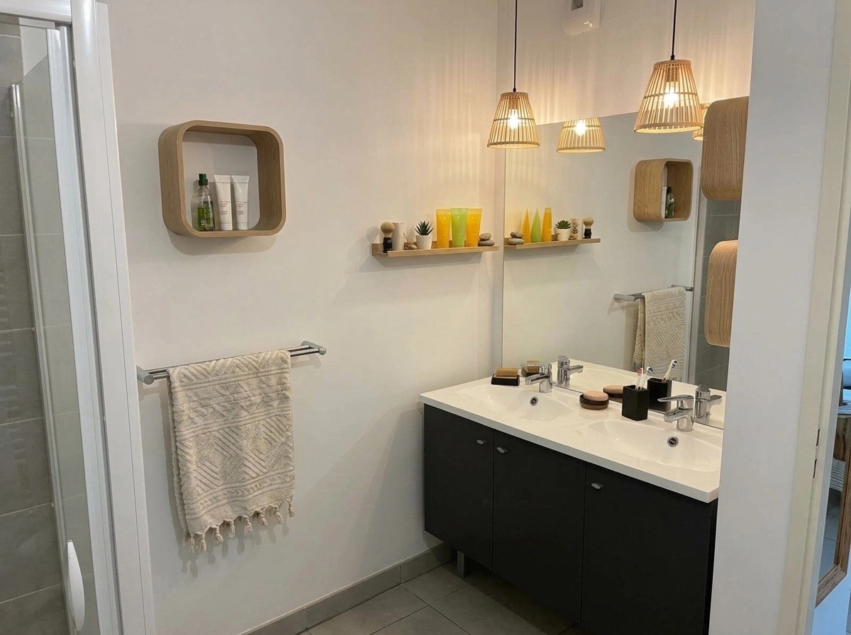 Bathroom interior in no_style style — photo by GenRoom AI