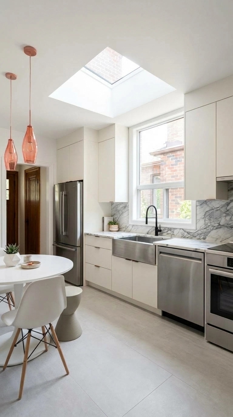 Minimalism Kitchen design — interior photo by GenRoom AI