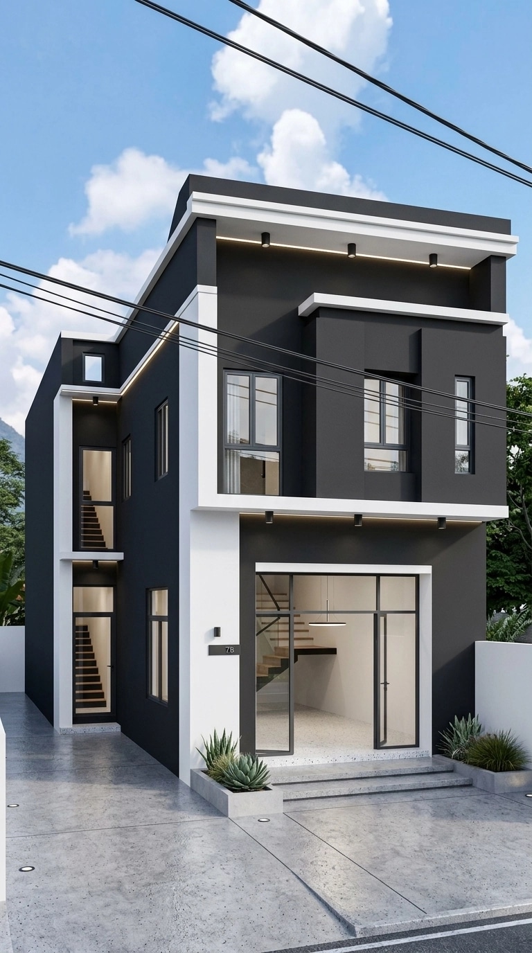 Facade design in Minimalist Facade style — Facade by GenRoom AI