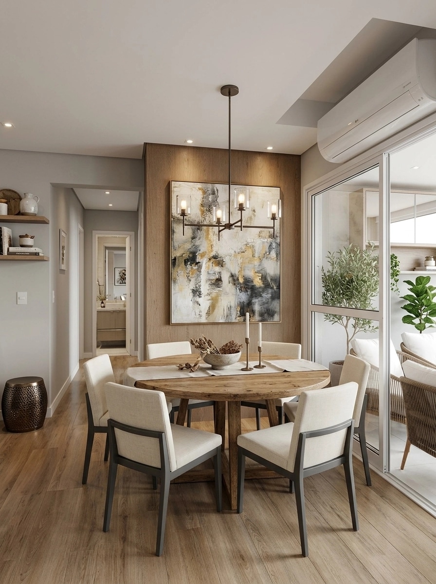 Interior design in Modern Farmhouse style — dining_room by GenRoom AI