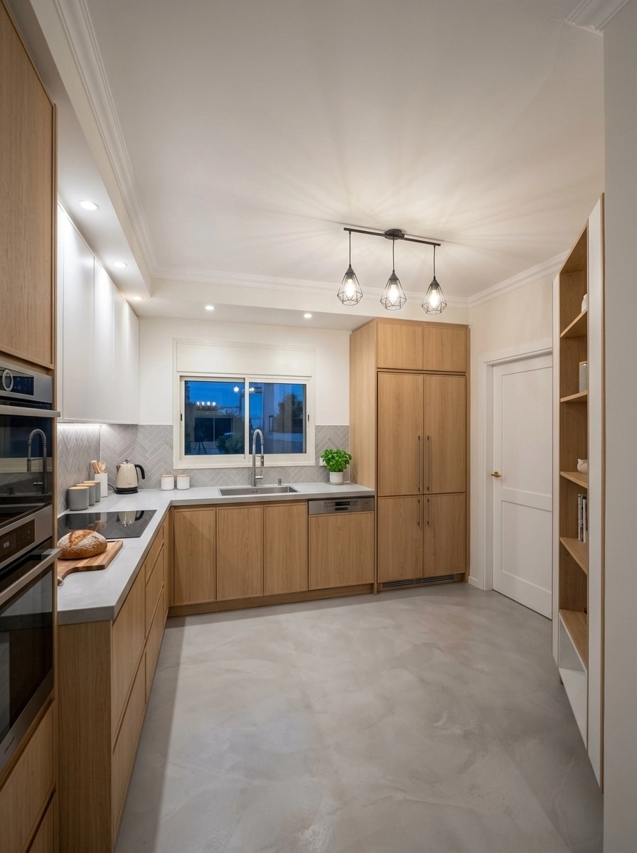 Interior design in Scandinavian style — Kitchen by GenRoom AI