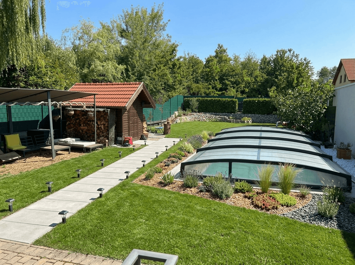 Yard design in no_style style — photo by GenRoom AI