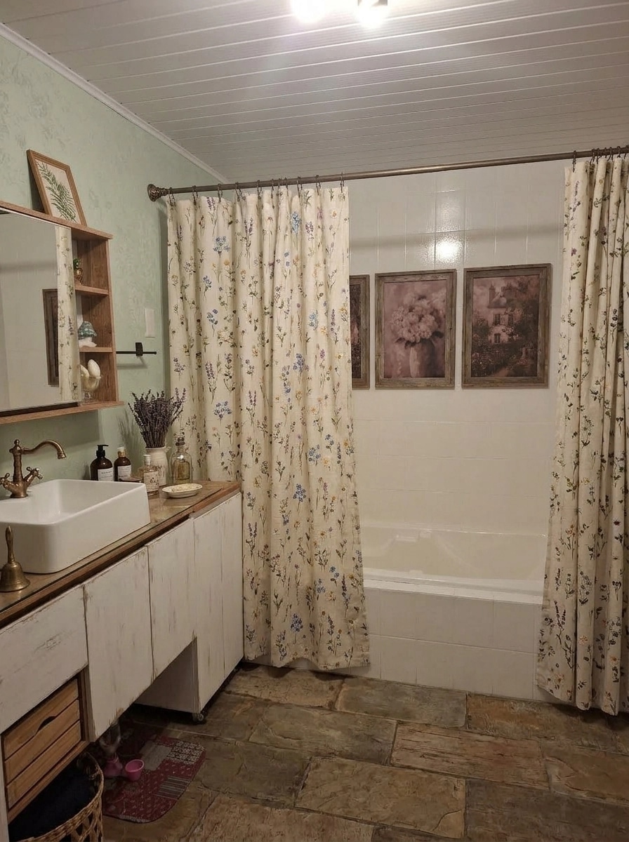 Bathroom interior in no_style style — photo by GenRoom AI