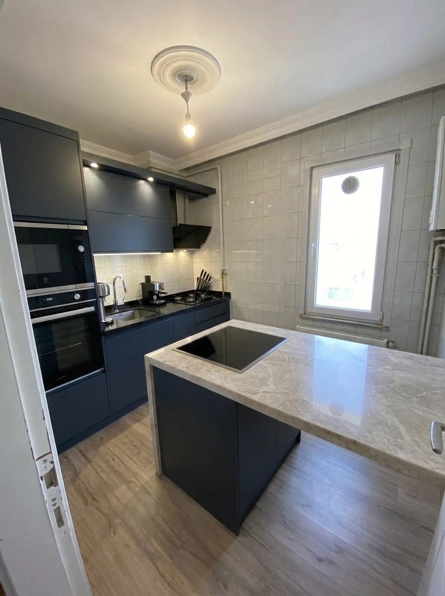 Kitchen interior in no_style style — photo by GenRoom AI