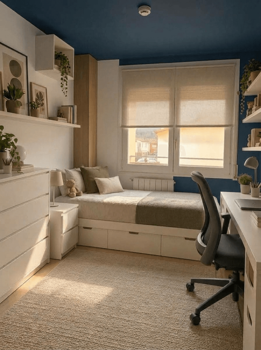 Minimalism Kids Room design — interior photo by GenRoom AI