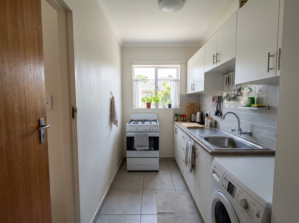 Kitchen interior in no_style style — photo by GenRoom AI