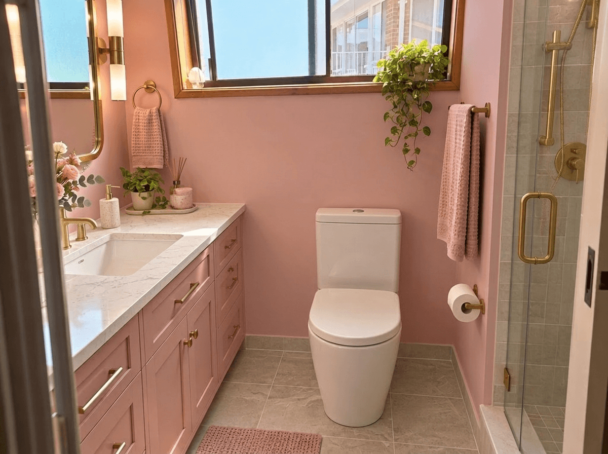 Bathroom interior in no_style style — photo by GenRoom AI