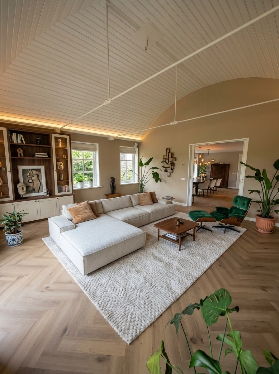 Interior design in Contemporary style — Living Room by GenRoom AI