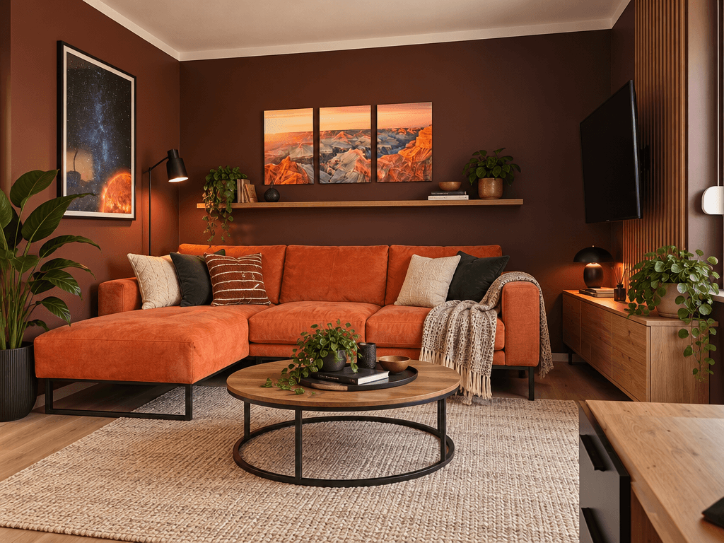 Interior design in Contemporary style — Living Room by GenRoom AI