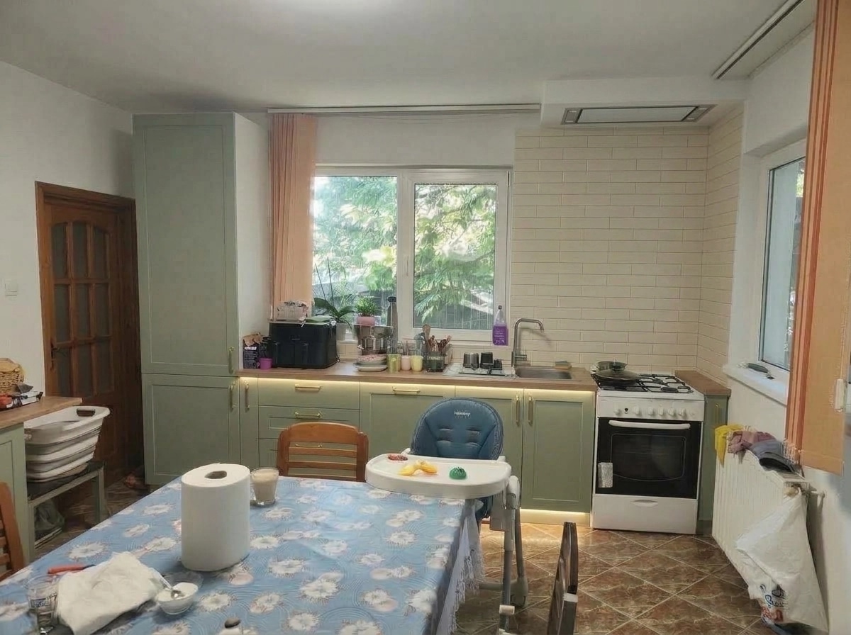 Kitchen interior in no_style style — photo by GenRoom AI