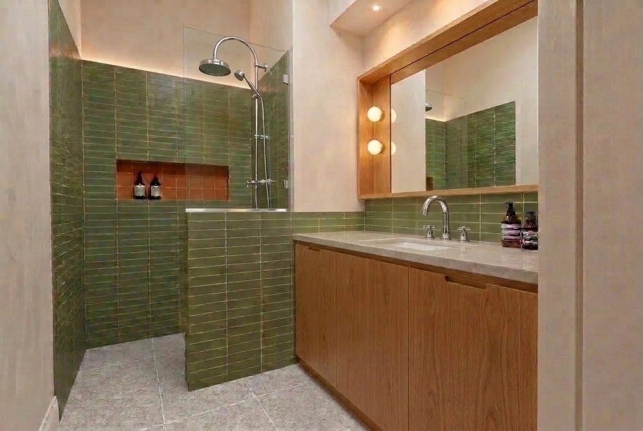 Bathroom interior in no_style style — photo by GenRoom AI