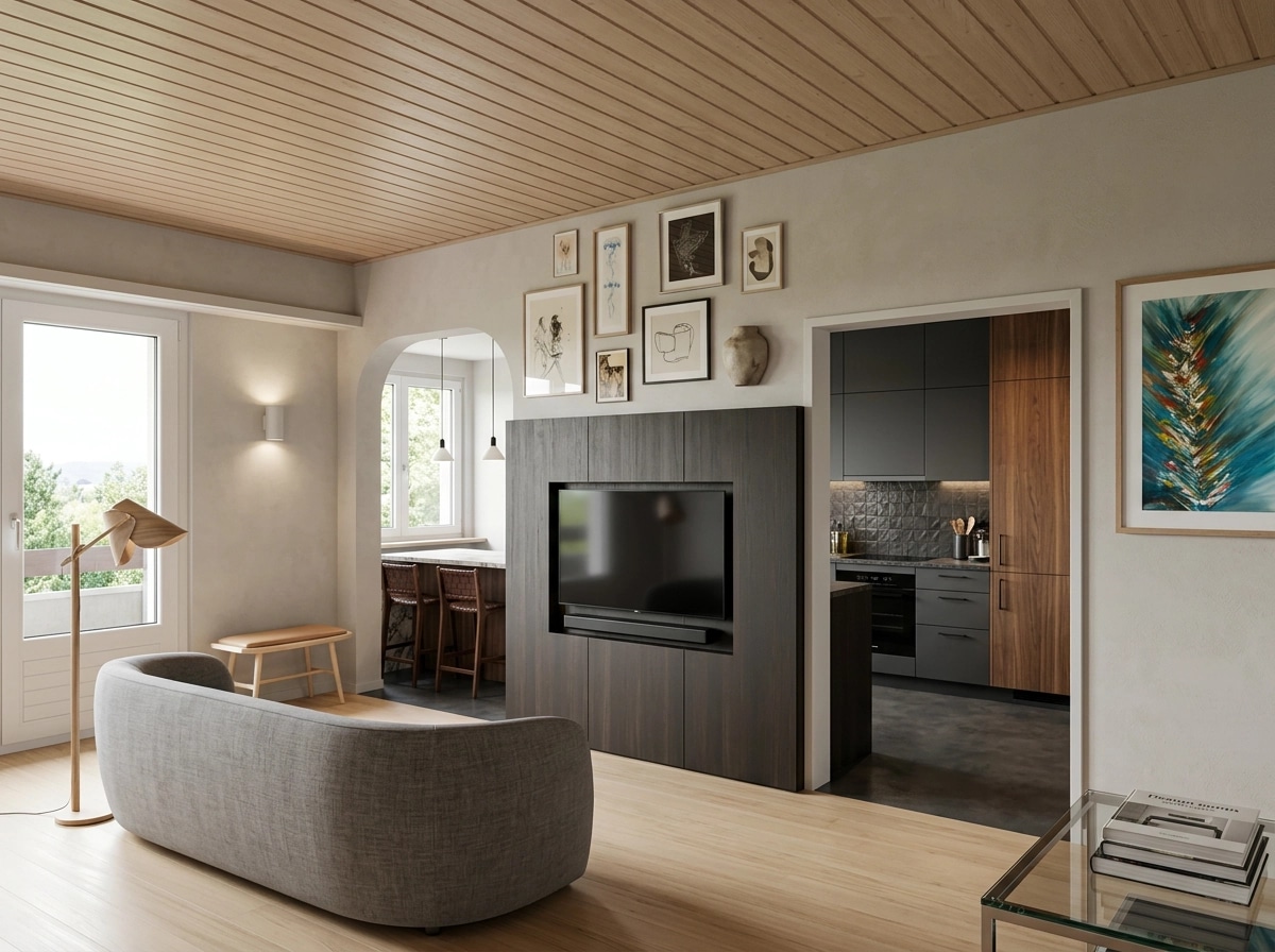 Scandinavian Living Room design — interior photo by GenRoom AI
