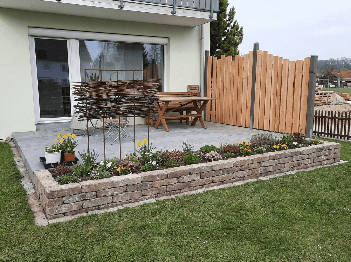 Yard design in no_style style — photo by GenRoom AI