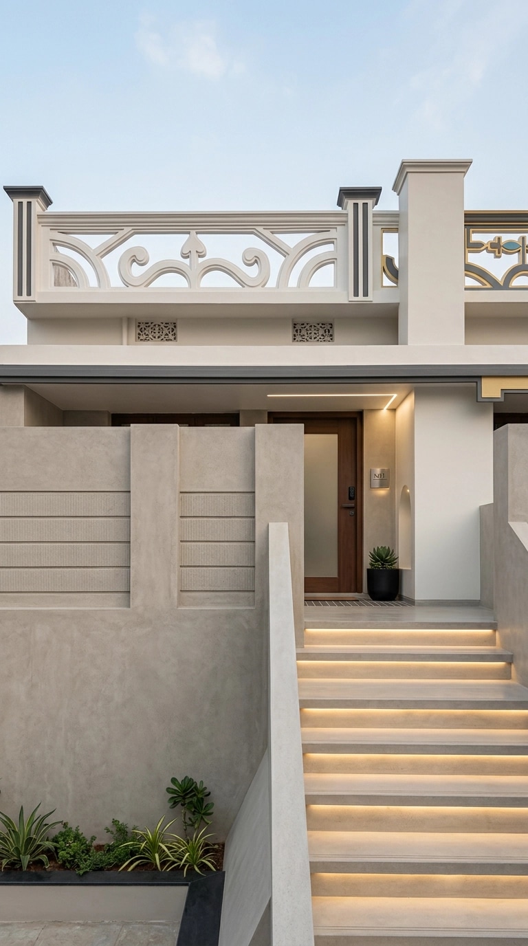 Minimalist Facade Facade design — facade photo by GenRoom AI