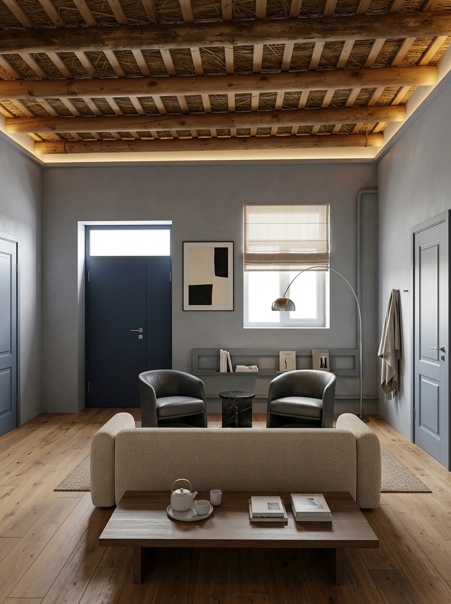 Minimalism Living Room design — interior photo by GenRoom AI