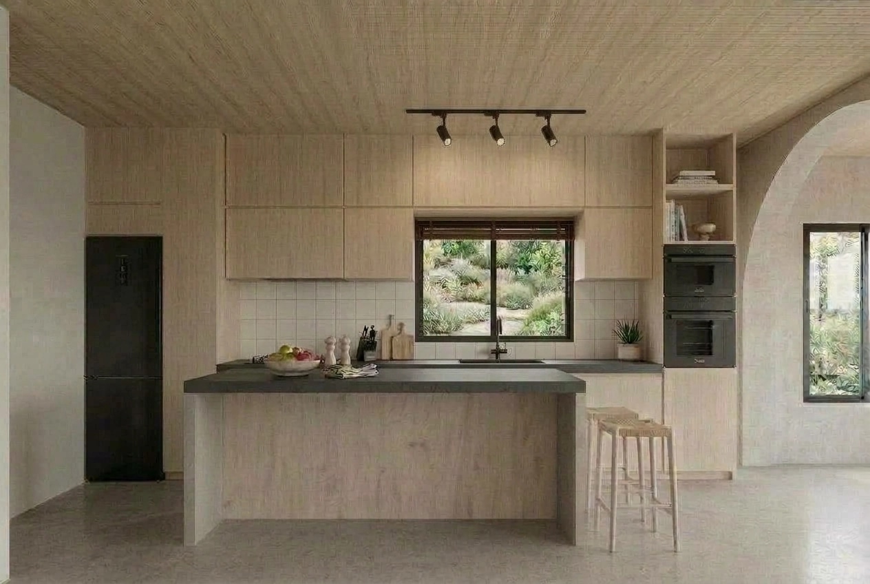 Interior design in Scandinavian style — Kitchen by GenRoom AI