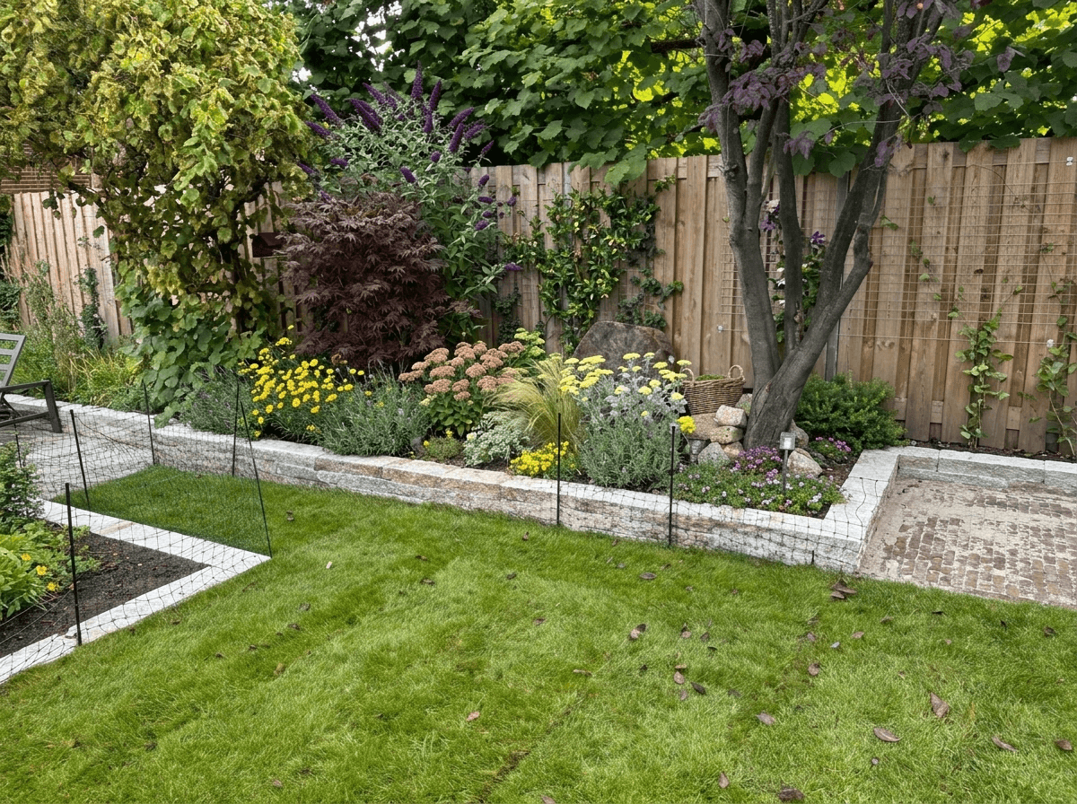Yard design in no_style style — photo by GenRoom AI