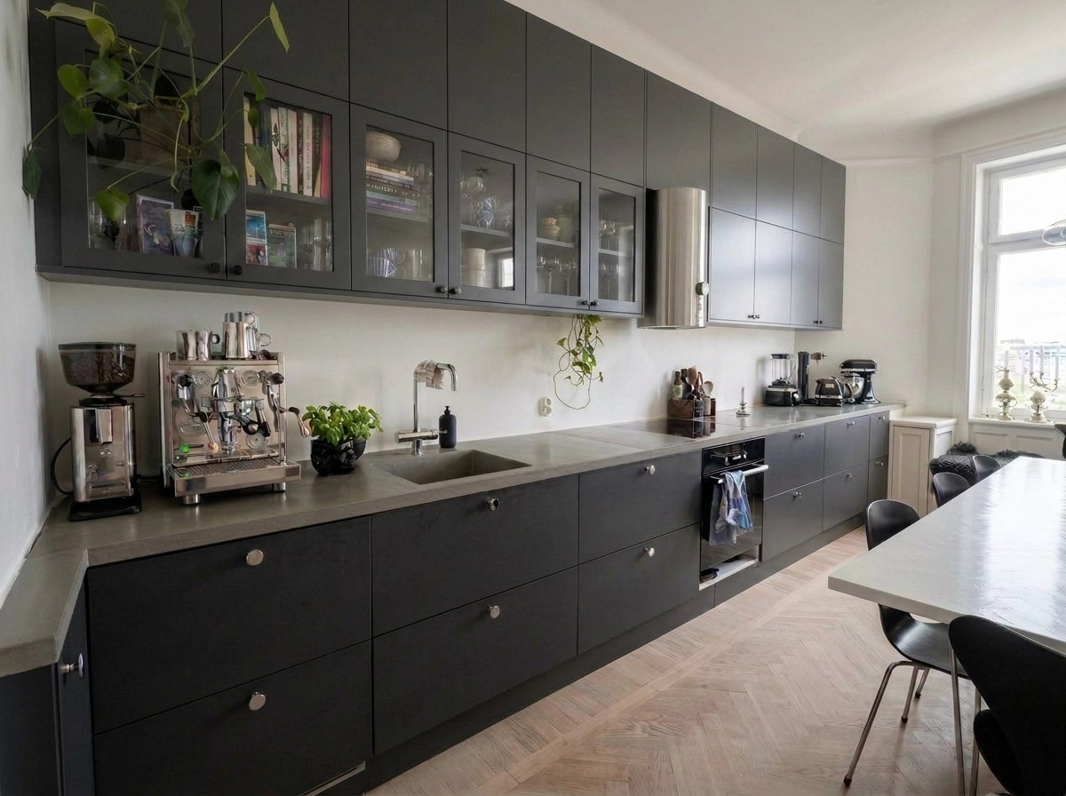 Minimalism Kitchen design — interior photo by GenRoom AI