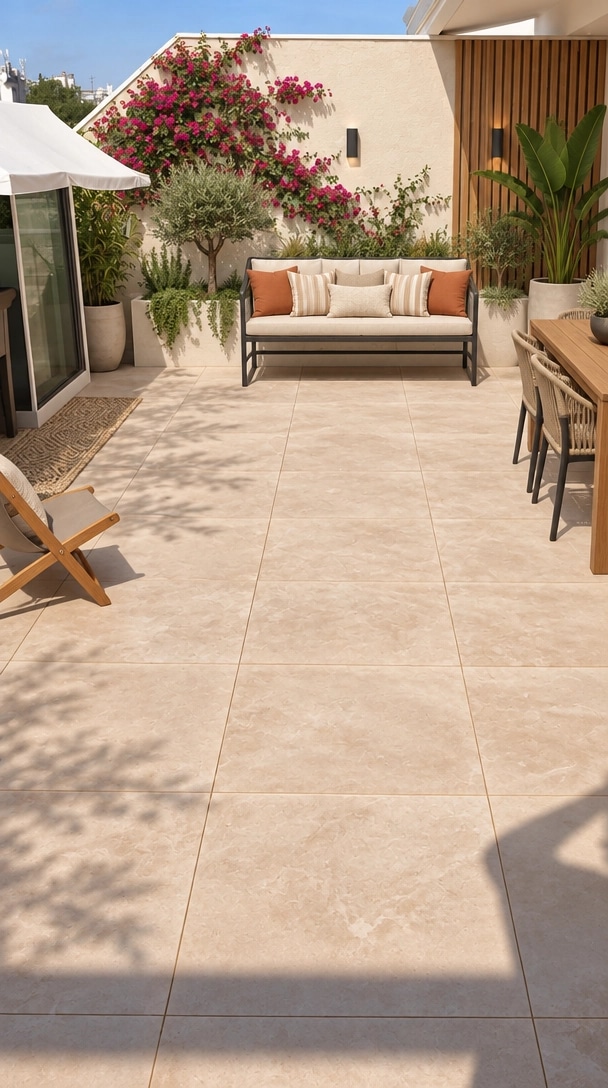 Landscape design in Mediterranean Yard style — Yard by GenRoom AI