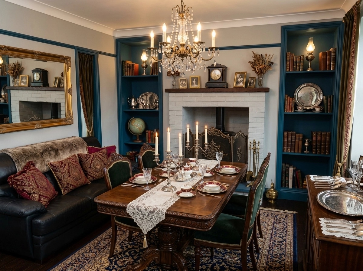 Interior design in Classic style — dining_room by GenRoom AI