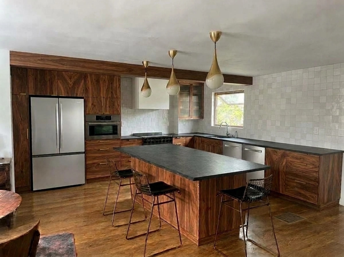 Kitchen interior in no_style style — photo by GenRoom AI