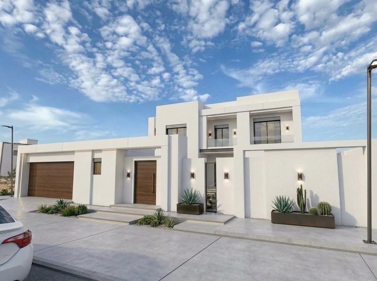 Contemporary Facade Facade design — facade photo by GenRoom AI