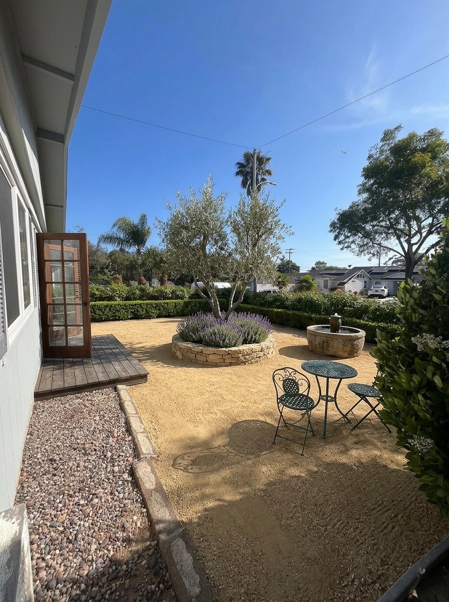 Mediterranean Yard Yard design — yard photo by GenRoom AI