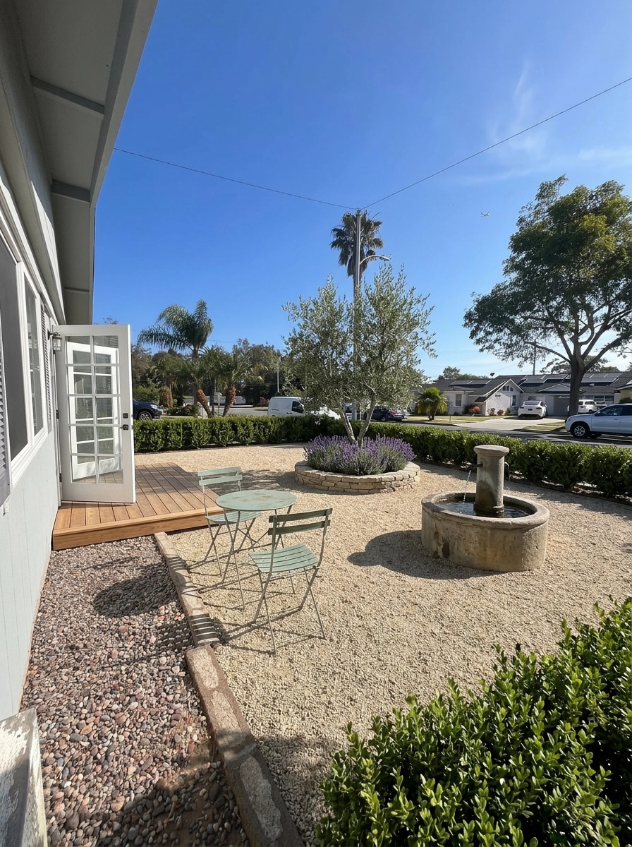 Landscape desain di Scandinavian Garden gaya — Halaman oleh GenRoom AI